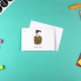 Major Tom Greetings Card