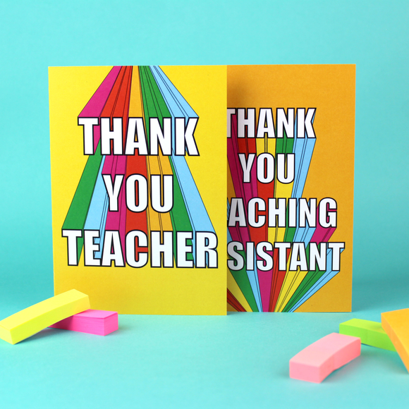Thank You Teacher Cards