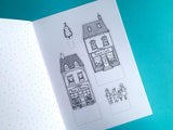 PAPER VILLAGE BOOK - Paper Craft Activity Book