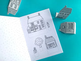 PAPER VILLAGE BOOK - Paper Craft Activity Book