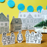 PAPER VILLAGE BOOK - Paper Craft Activity Book