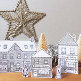 PAPER VILLAGE BOOK - Paper Craft Activity Book