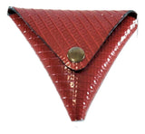 Recycled Fire Hose Triangle Coin Pouch