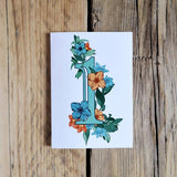 Age 1 Botanical First Birthday Card
