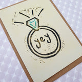 'Yey' Engagememt Ring Card