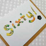 Sixty Birthday Card