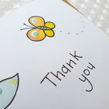 Butterflies Thank You Card