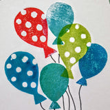 'Happy Birthday' Bright Balloons Card