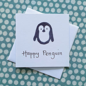 'Happy Penguin' Card