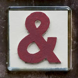 Sheffield Typography Magnet "&"