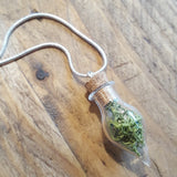 Moss Terrarium Necklace