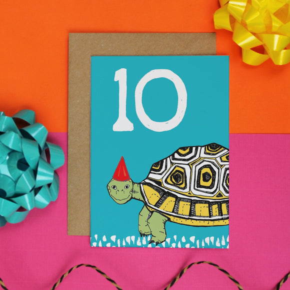 Age 10 Birthday Card