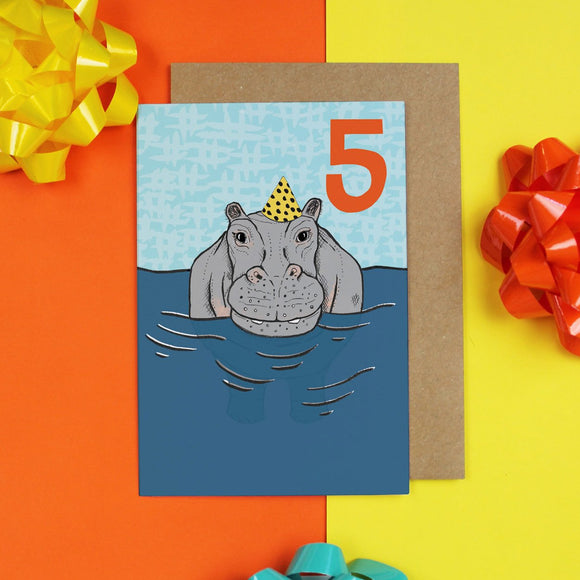 Age 5 Birthday Card