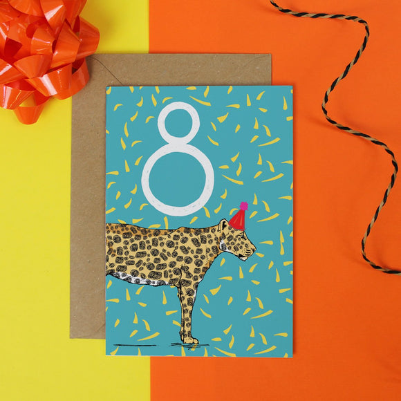 Age 8 Birthday Card