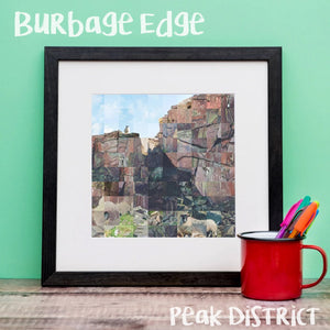 "100 Remnants of Burbage Edge" Photo Montage