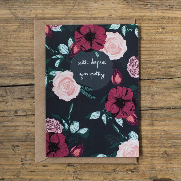 With deepest sympathy Card