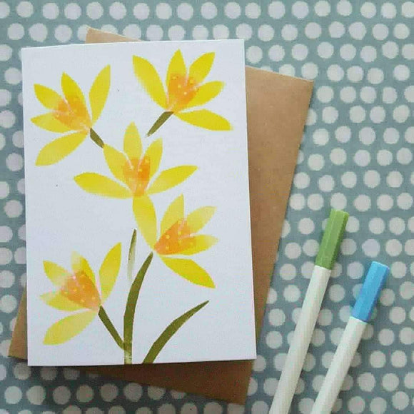 Daffodils Card