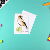 Hawfinch Greetings Card