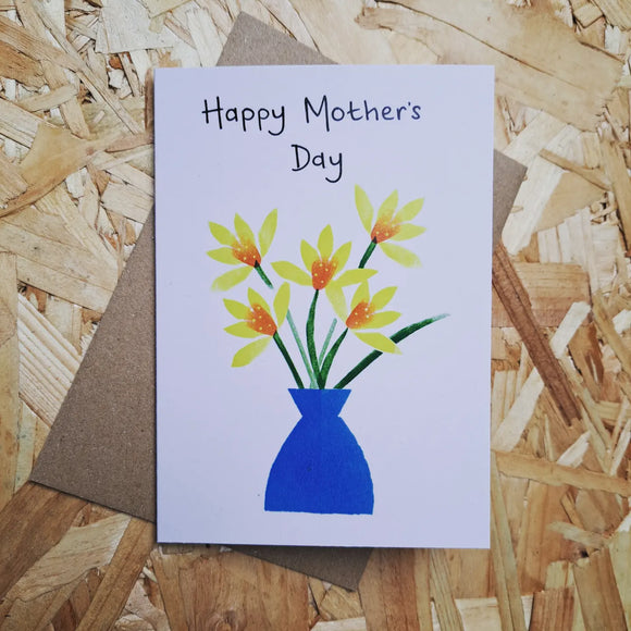 Daffodils Mother's Day Card