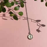 Cabochon / Stainless Steal Pendant / Necklace / French Man With Umbrella / Cloud & Rain / Treble Clef