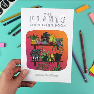 Plants Colouring Book