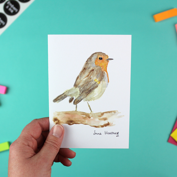 Robin Greetings Card