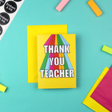 Thank You Teacher Card