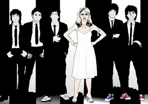 "Unparalleled" Blondie illustration fine art print