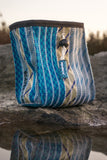 Recycled Climbing Rope Vert Chalk Bag - Fire