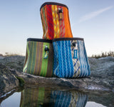 Recycled Climbing Rope Vert Chalk Bag - Water