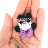 Pride Crochet Bear Brooch