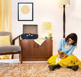 Bee Print Cushion