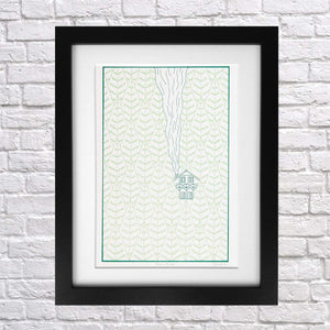 Cabin in the Woods Screen Print