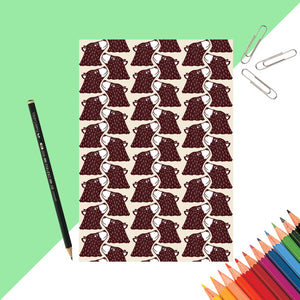 Bear Print Notebook