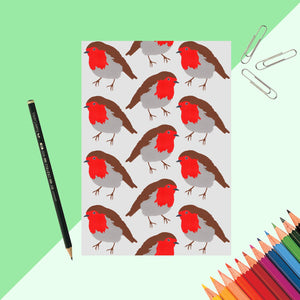 Robin Print Notebook