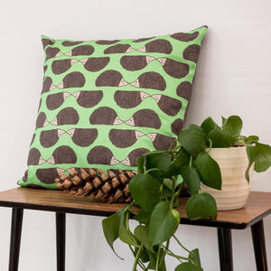 Hedgehog Print Cushion