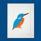 Kingfisher Screen Print