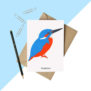 Kingfisher Greetings Card