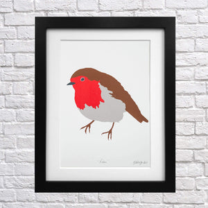 Robin Screen Print