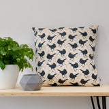 Blackbird Print Cushion