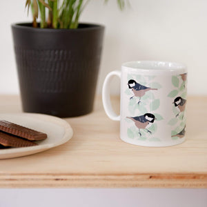 Coal Tit Print Mug