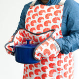 Fox Print Artisan Workwear Apron