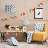 Waxwing Print Cushion