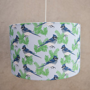 Blue Jay Print Lampshade