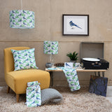 Blue Jay Print Cushion