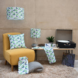 Blue Jay Print Cushion