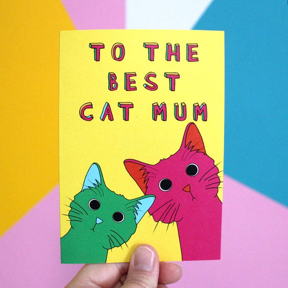 Best Cat Mum Card