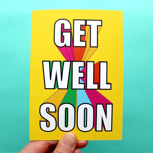 Get Well Soon Greetings Card