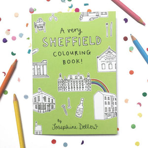 A Very Sheffield Colouring Book