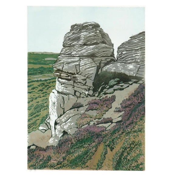 The Pinnacle at Froggatt Edge - Art Print